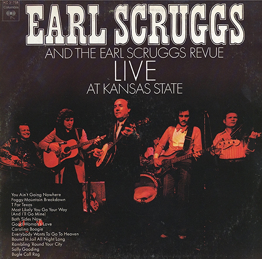 Album by Earl Scruggs and the Earl Scruggs Revue Live at Kansas State.