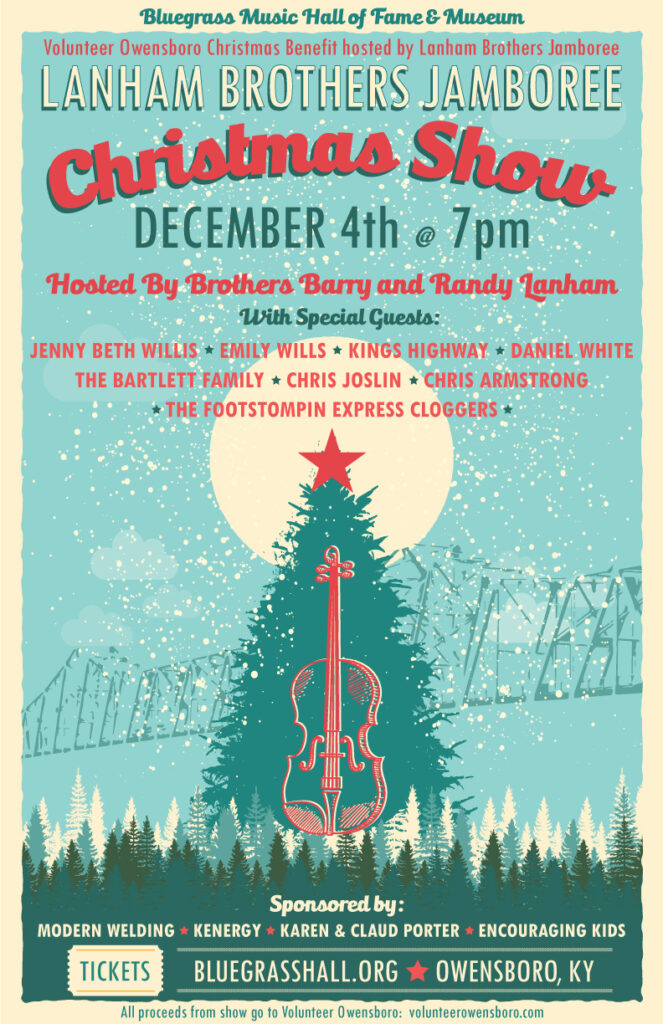 Lanham Brothers Jamboree Christmas Show Bluegrass Music Hall of Fame
