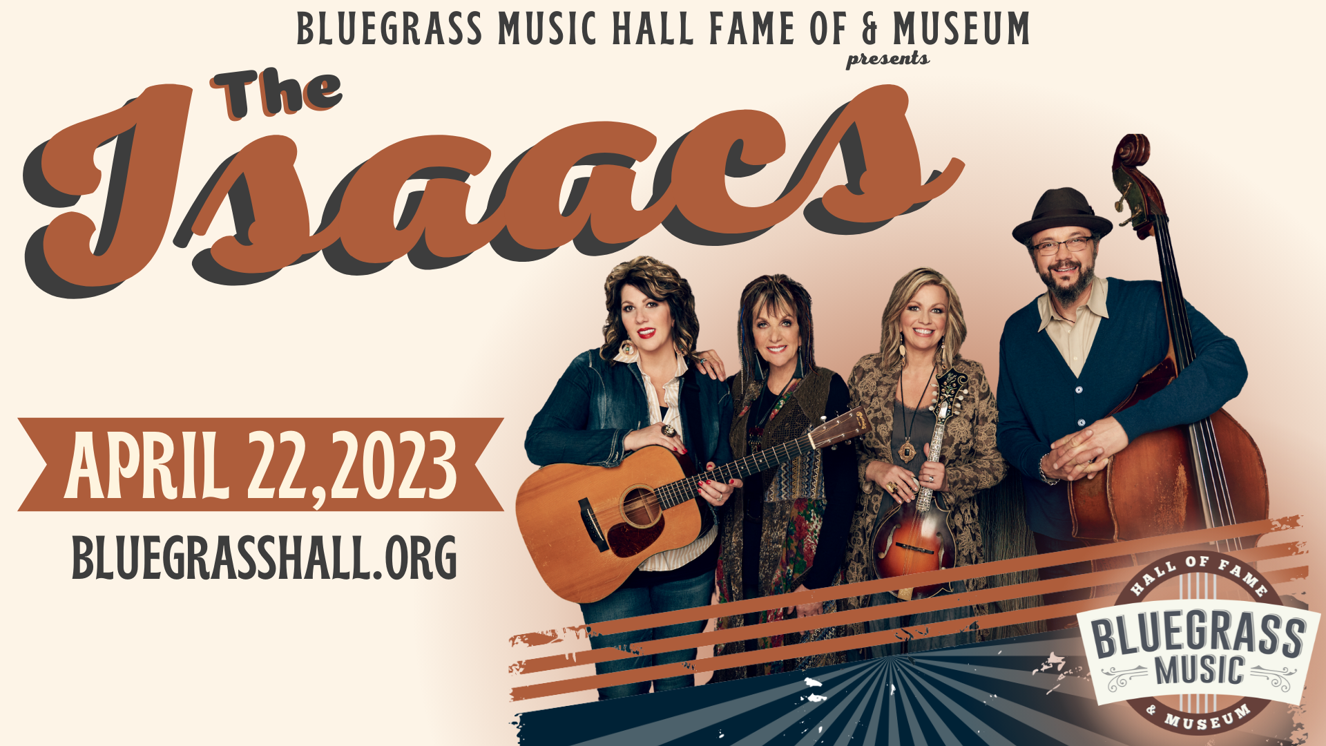 The Isaacs (Facebook Event Cover)