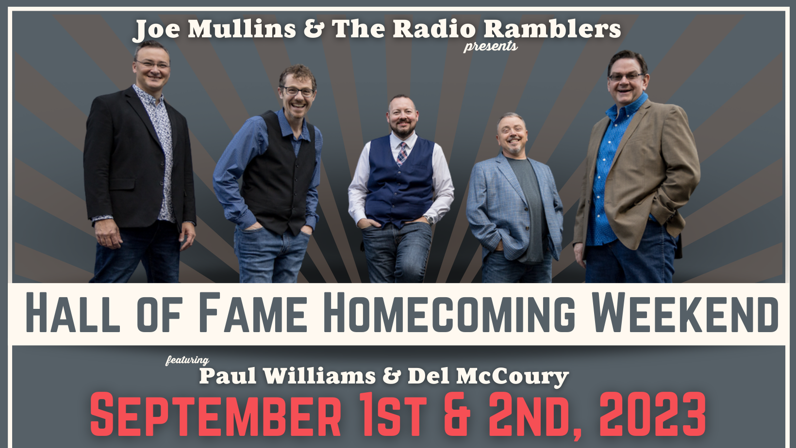 Hall of Fame Homecoming Weekend (Facebook Cover)