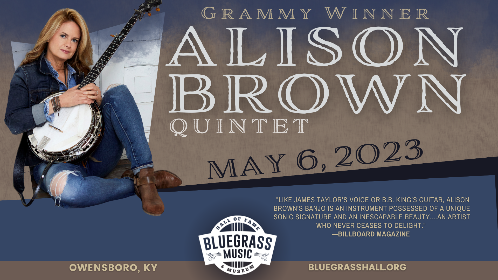 Alison Brown (Facebook Event Cover)