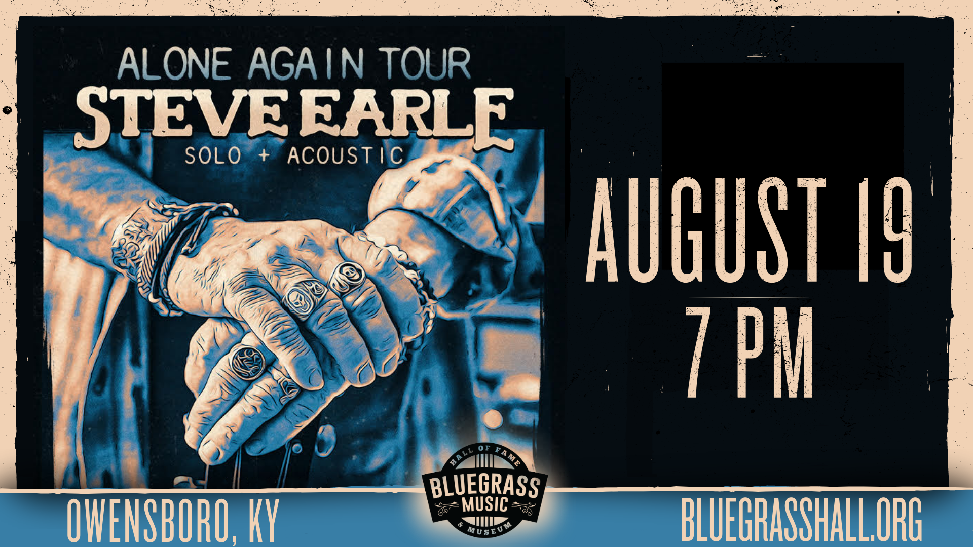 Steve Earle (Facebook Event Cover)