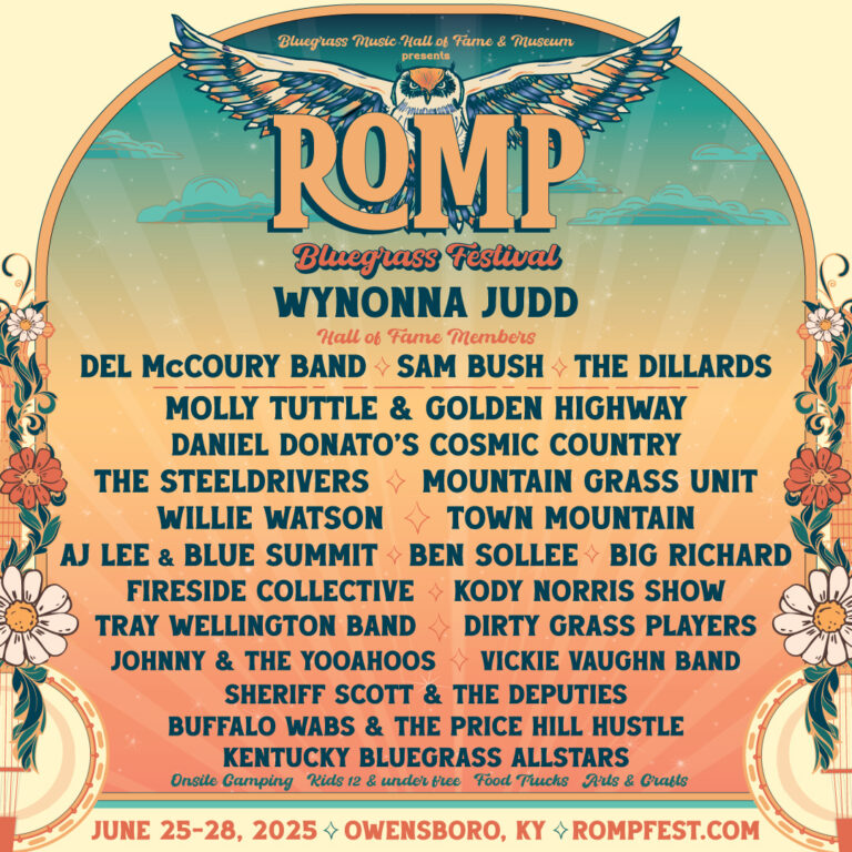 ROMP Festival 2025 Bluegrass Music Hall of Fame & Museum